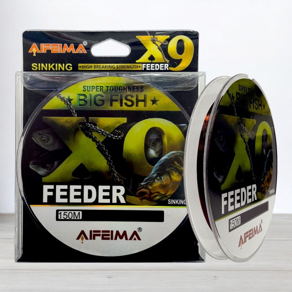 Волосінь Feima Feeder Big Fish X9, 150м, 0,30мм